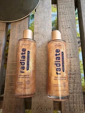 Spa life Radiate Shimmering Golden Dry Oil - coconut scent (2)